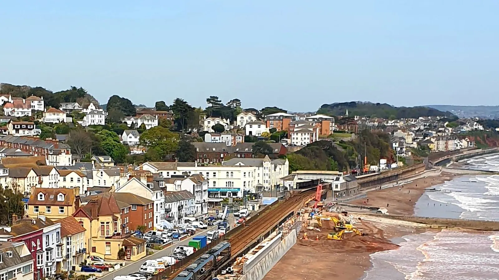Workwear printing in Dawlish, Devon Dawlish, near Exeter in Devon — the area Net-workwear supplies with branded workwear and embroidered uniforms
