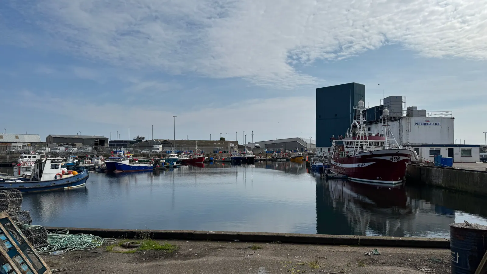 Workwear printing in Peterhead, Scotland Peterhead, near Aberdeen in Scotland — the area Net-workwear supplies with branded workwear and embroidered uniforms